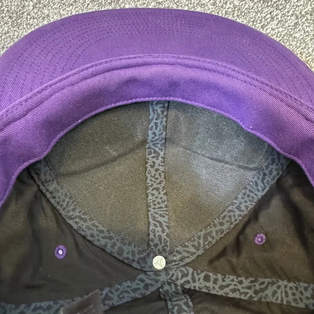 Air Jordan Purple Elephant Print Sunglasses Fitted Hat 7 1/2 60cm Rare Cap